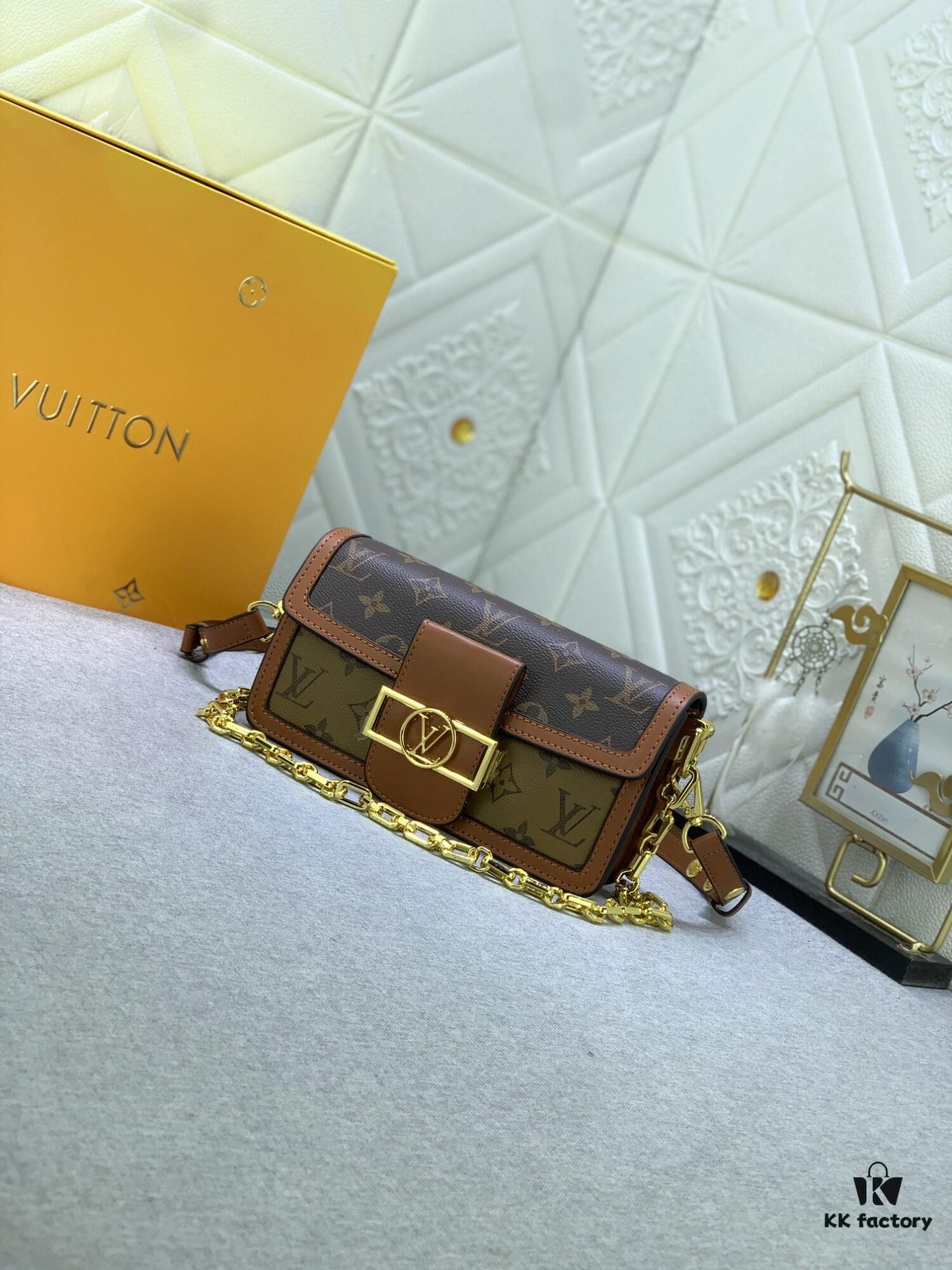 693067286e68136f4d9a499f Upgraded Original M46757 Dauphine East West Handbag