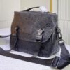 693067666e68136f4d9a4a03 M46972 Vintage Flower, Black Flower LV Trail Messenger Bag