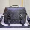 6930676a6e68136f4d9a4a07 M46972 Monogram and Black Flower - LV Trail Messenger Bag