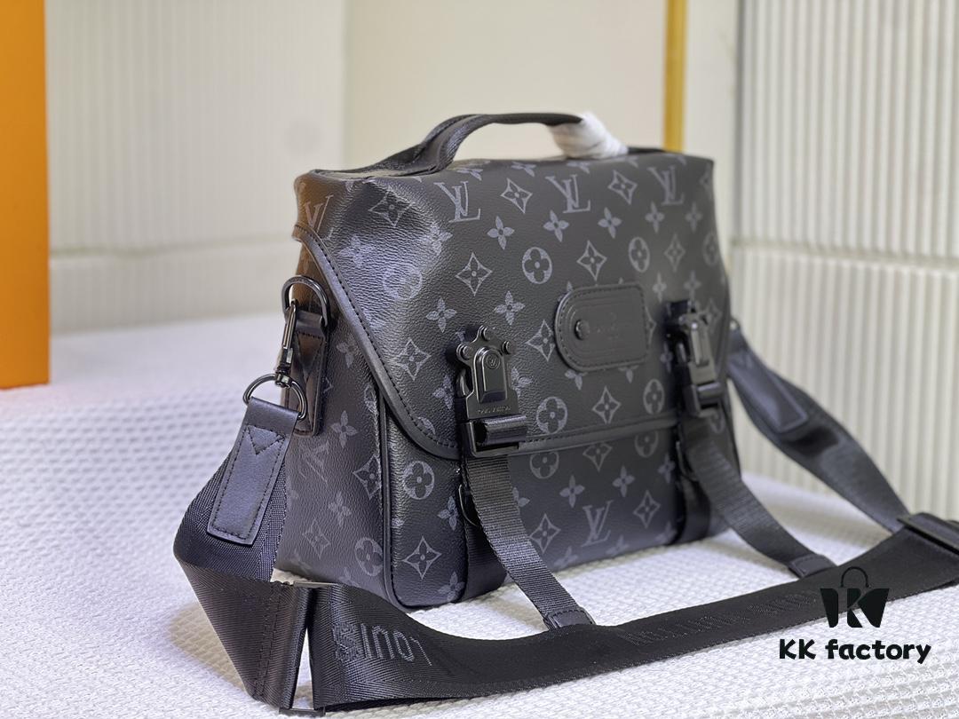 6930676a6e68136f4d9a4a08 M46972 Monogram and Black Flower - LV Trail Messenger Bag