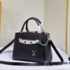 Small Marelle Tote Bag in Epi Grained Leather