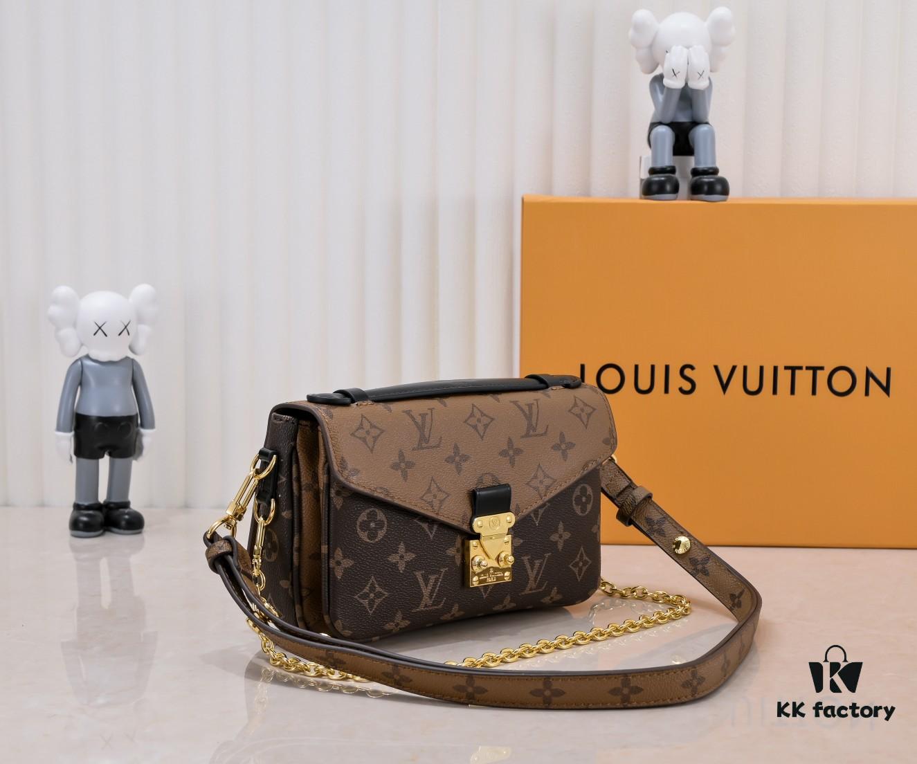 693067896e68136f4d9a4a40 Exclusive Real Photo - Upgraded Version ‼️ M46279 Monogram, Yellow Flower | LV Sling Bag Petite East West Métis Handbag