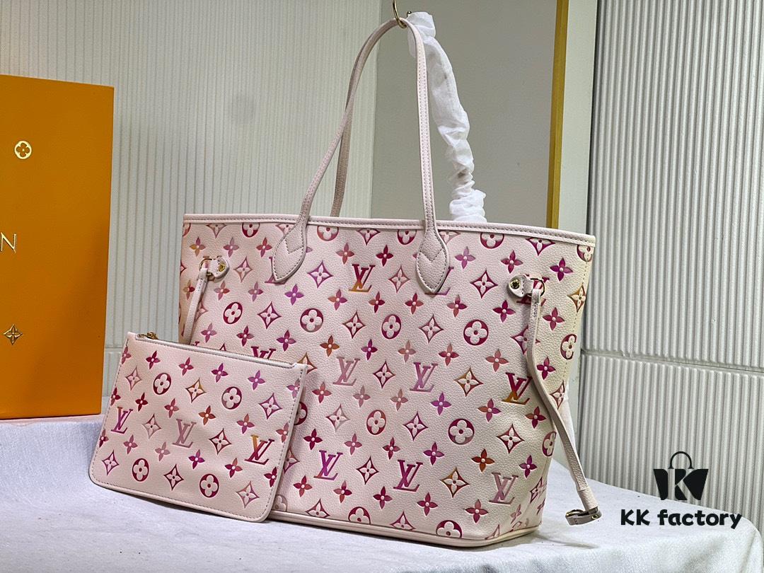 693067a06e68136f4d9a4a6a NEVERFULL Medium Tote Bag m45684 m45685 m40995 (Embossed) MM Handbag