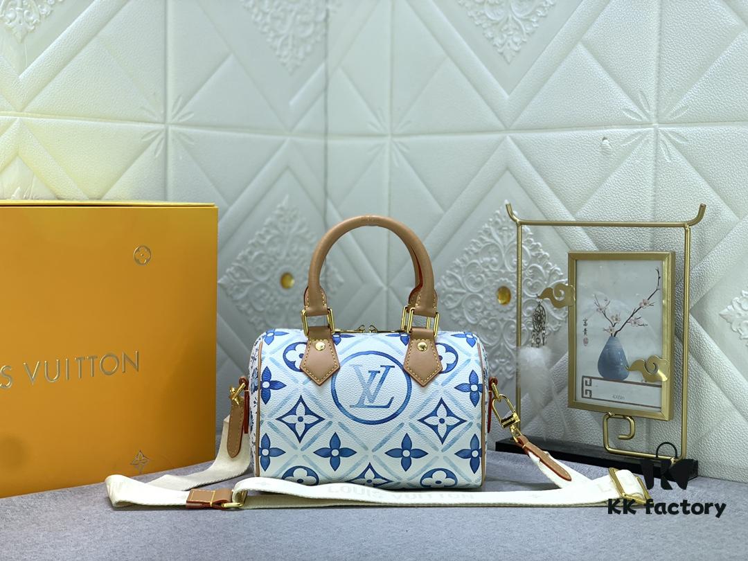 693067b86e68136f4d9a4a96 Upgraded Original M11209 M46234 Speedy Bandoulière 20 Handbag from the LV By The Pool Collection