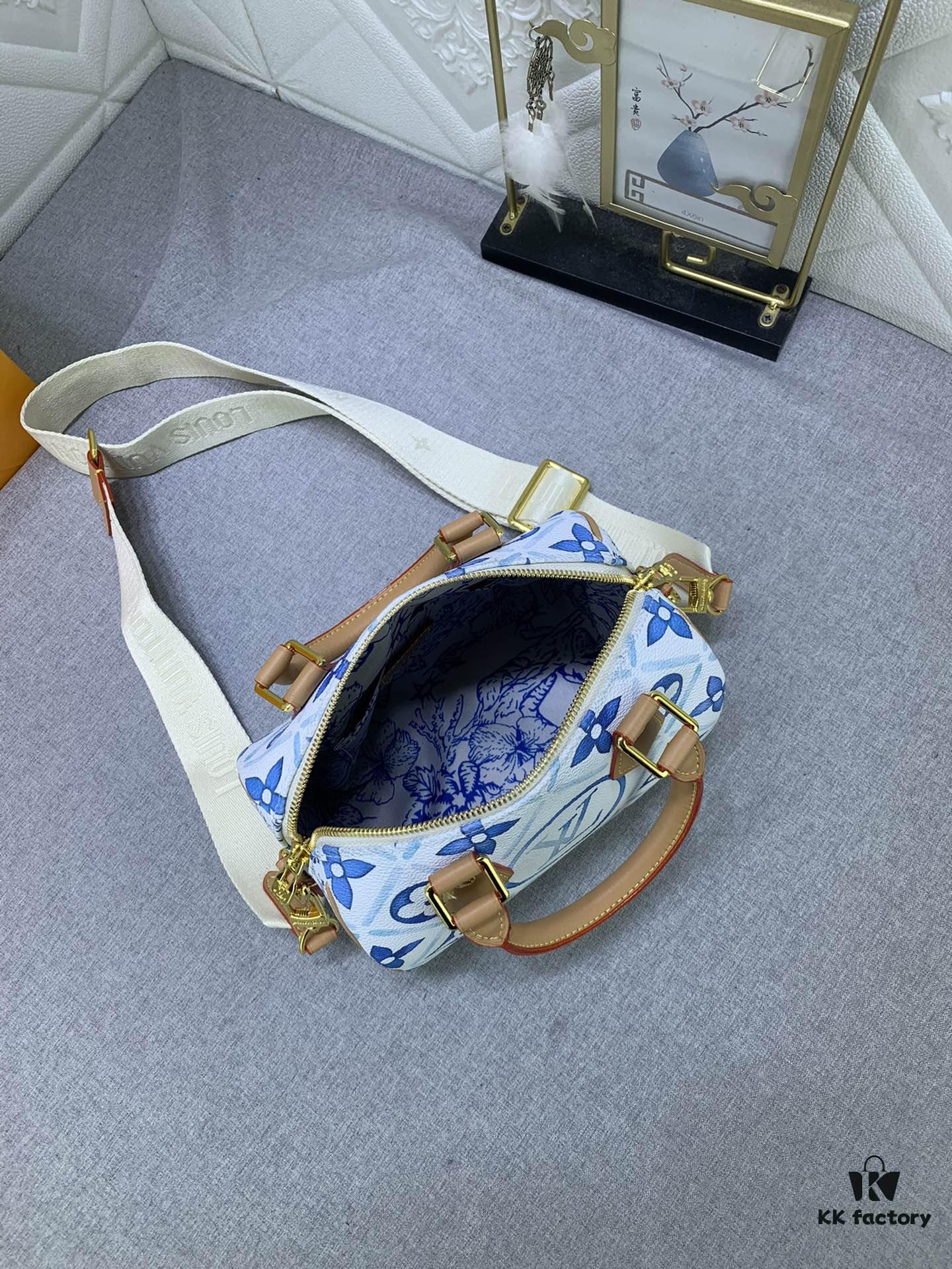 693067bf6e68136f4d9a4aa0 Upgraded Original M11209 M46234 Speedy Bandoulière 20 Handbag from the LV By The Pool Collection
