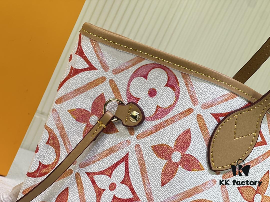 693067cf6e68136f4d9a4ab7 M24317 M40995 Neverfull MM Handbag in Monogram Tiles Canvas