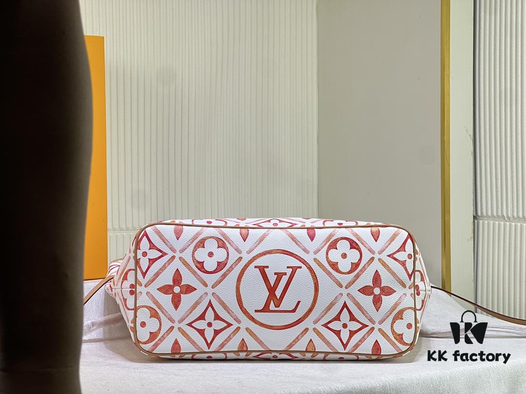 693067cf6e68136f4d9a4ab9 M24317 M40995 Neverfull MM Handbag in Monogram Tiles Canvas