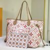 693067cf6e68136f4d9a4aba M24317 M40995 Neverfull MM Handbag in Monogram Tiles Canvas