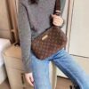 693067d96e68136f4d9a4ac7 Authentic LV M40719 Genuine Leather Popular Bag, Size: 30 x 16, Korean Vintage Style, Trendy and Practical