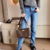 693067da6e68136f4d9a4ac8 Authentic LV M40719 Genuine Leather Popular Bag, Size: 30 x 16, Korean Vintage Style, Trendy and Practical
