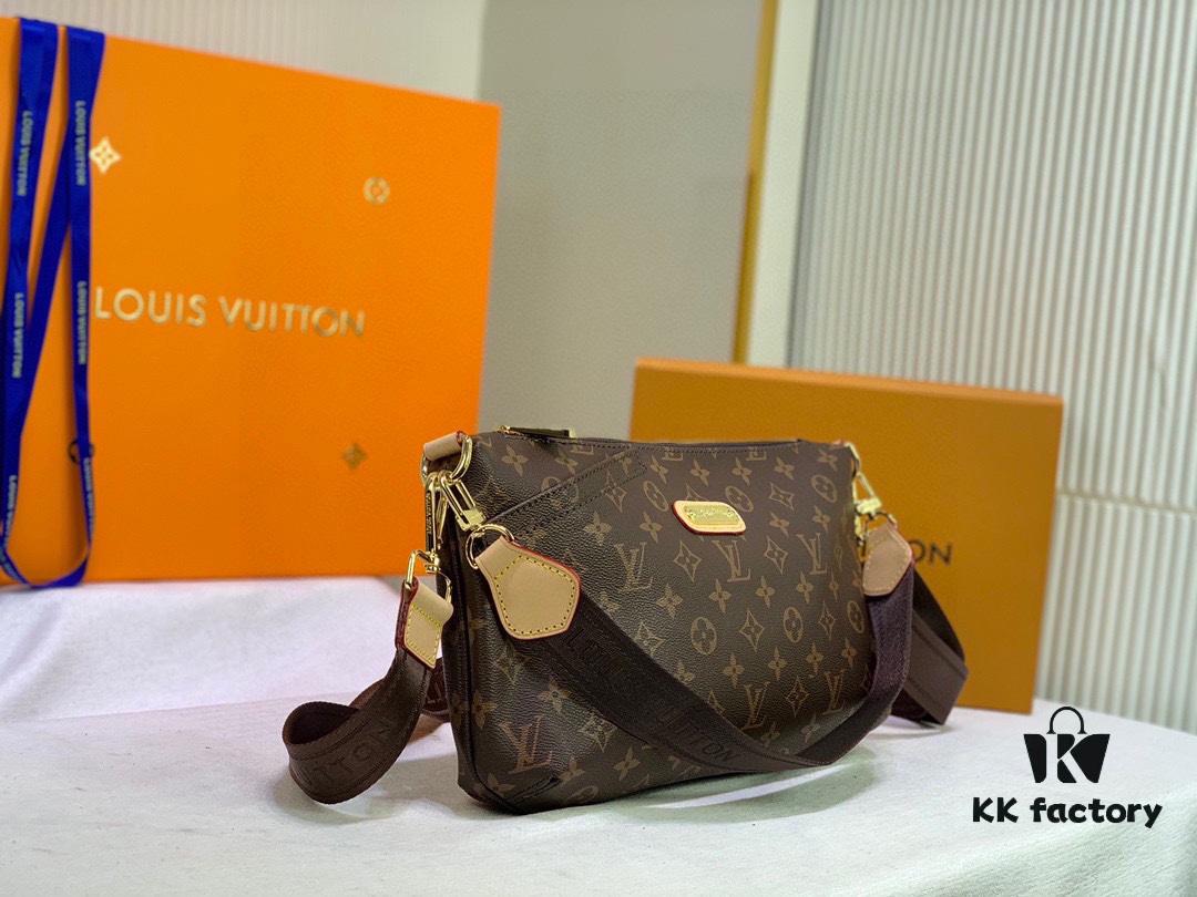 693067dd6e68136f4d9a4acd Authentic LV M40719 Original Leather Popular Style Korean Vintage Bag Trendy and Practical
