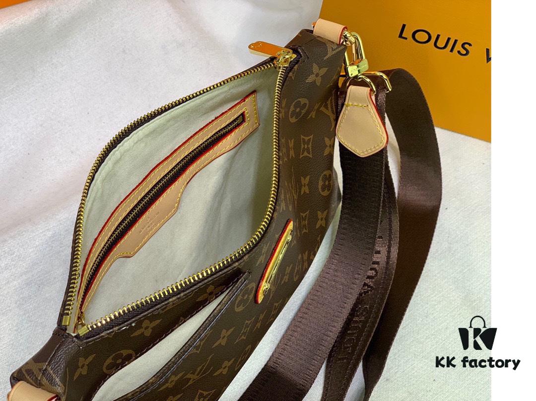693067e06e68136f4d9a4ad1 Authentic LV M40719 Original Leather Popular Style Korean Vintage Bag Trendy and Practical