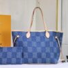 693067e26e68136f4d9a4ad3 NEVERFULL Medium Handbag M45684 M45686 M40995 Denim Tote MM