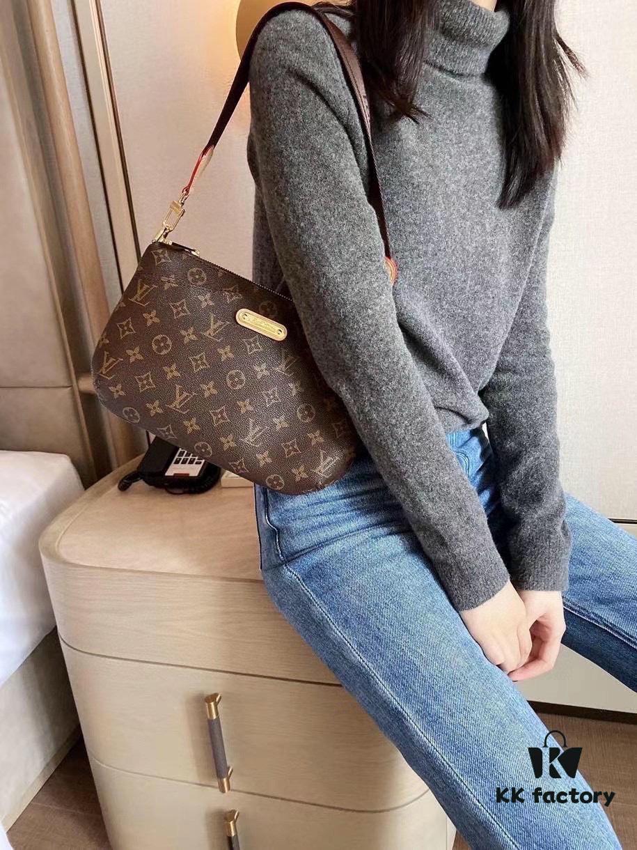 693067e26e68136f4d9a4ad5 Authentic LV M40719 Genuine Leather Popular Bag, Size: 30 x 16, Korean Vintage Style, Trendy and Practical