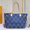 693067e36e68136f4d9a4ad7 NEVERFULL Medium Handbag M45684 M45686 M40995 Denim Tote MM
