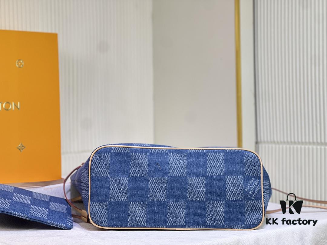 693067e56e68136f4d9a4ad8 NEVERFULL Medium Handbag M45684 M45686 M40995 Denim Tote MM