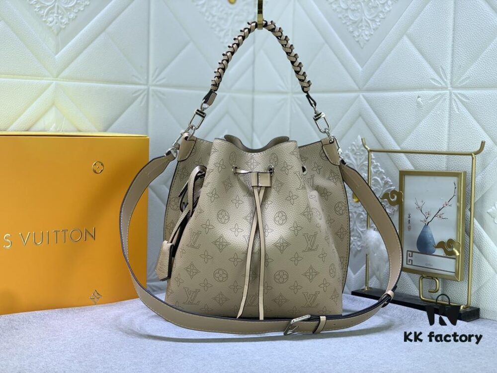 693067fa6e68136f4d9a4af7 Upgraded Original M59554 Full Leather Bucket Bag Series MURIA Handbag M55800 Muria Tote