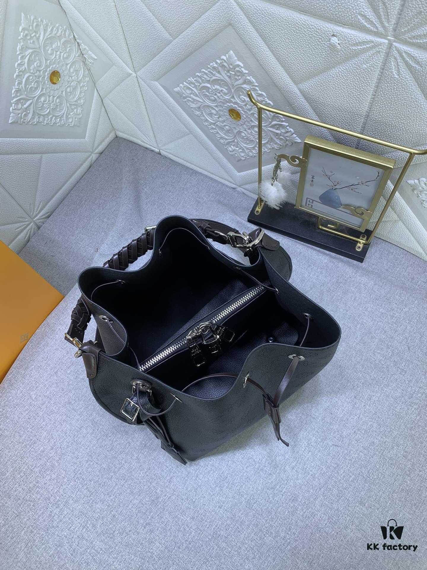 693067fb6e68136f4d9a4af8 Upgraded Original M59554 Full Leather Bucket Bag Series MURIA Handbag M55800 Muria Tote