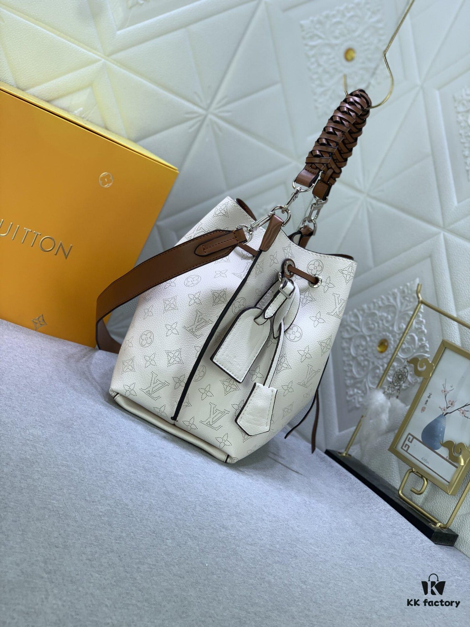 693068066e68136f4d9a4b01 Upgraded Original M59554 Full Leather Bucket Bag Series MURIA Handbag M55800 Muria Tote