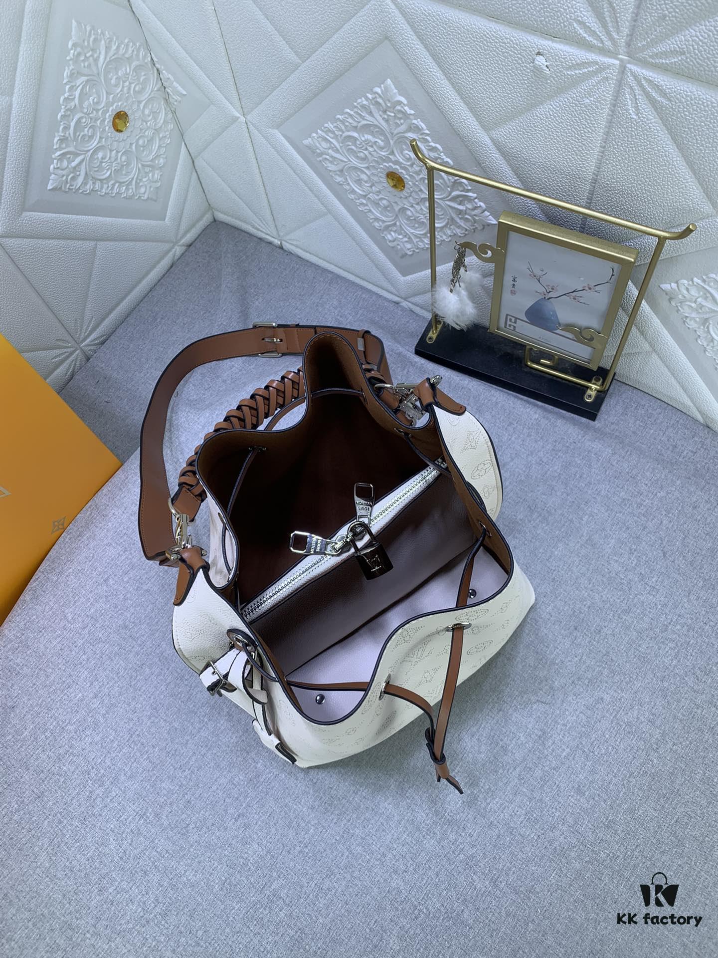 6930680a6e68136f4d9a4b08 Upgraded Original M59554 Full Leather Bucket Bag Series MURIA Handbag M55800 Muria Tote