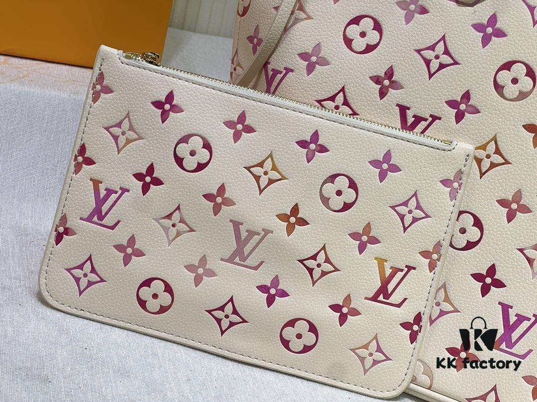 693068146e68136f4d9a4b17 NEVERFULL Medium Tote Bag m45684 m45685 m40995 (Embossed) MM Handbag