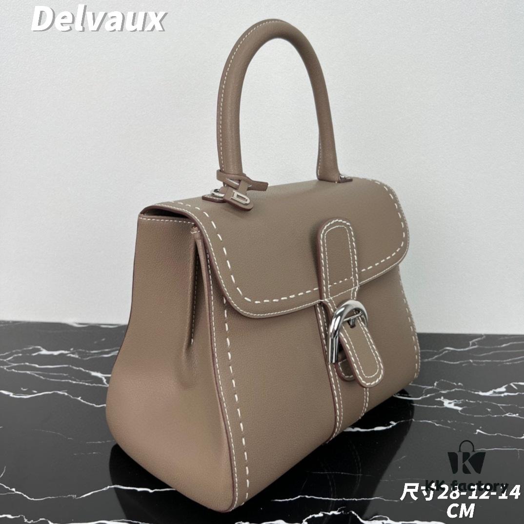 Delvaux 2024 Spring-Summer Exotic Stitching Collection Brillant PM Bag