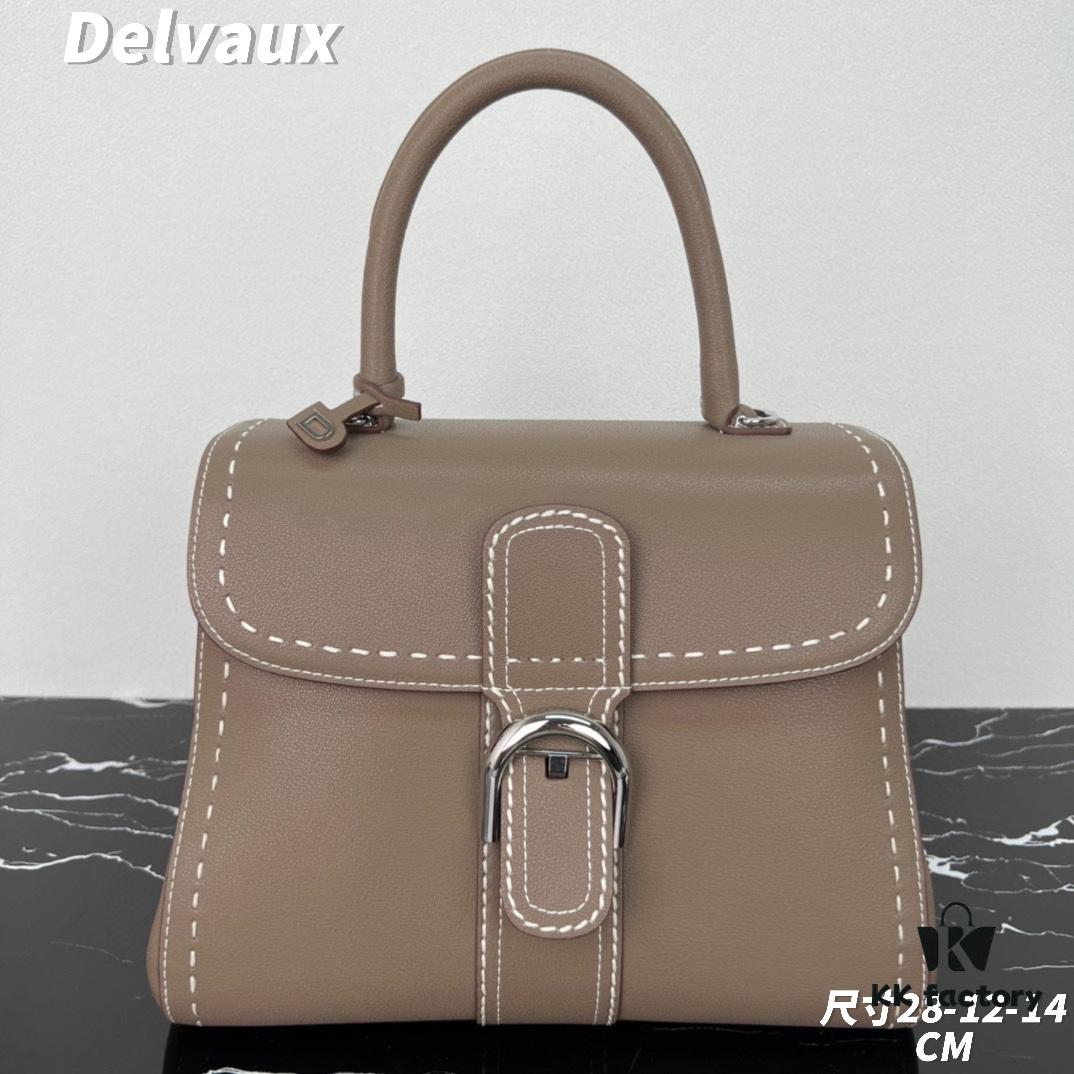 Delvaux 2024 Spring-Summer Exotic Stitching Collection Brillant PM Bag