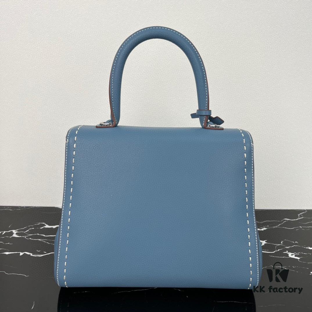 6930682d6e68136f4d9a4b42 New Arrival 🔥 Delvaux 2024 Spring/Summer Exposed Stitching Collection Brillant PM Bag