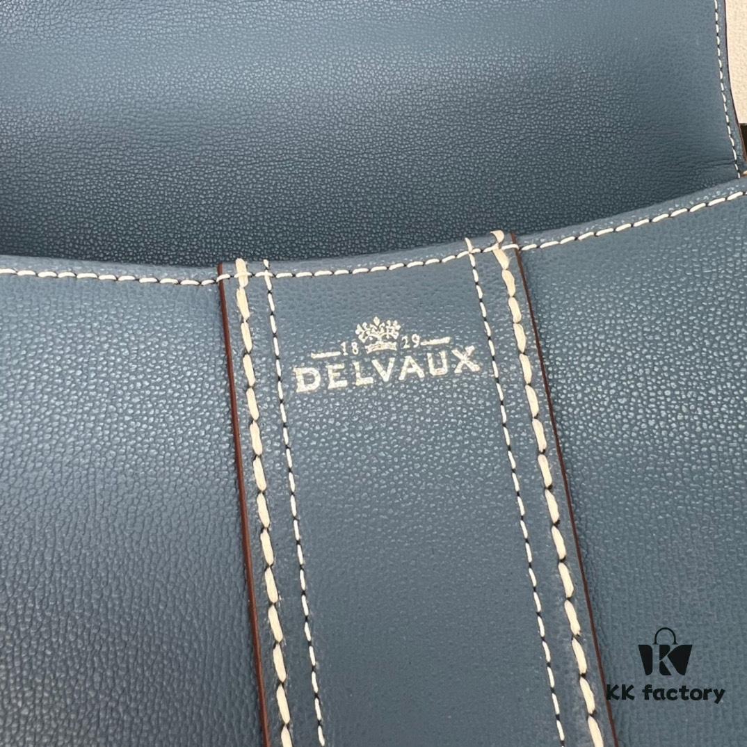 693068306e68136f4d9a4b45 New Arrival 🔥 Delvaux 2024 Spring/Summer Exposed Stitching Collection Brillant PM Bag