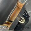 Delvaux 2024 Spring-Summer Exposed Stitching Collection Brillant PM Bag in Caramel