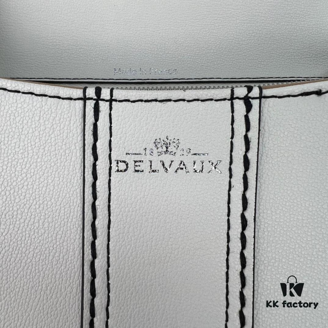 693068536e68136f4d9a4b7b Delvaux 2024 Spring/Summer Exposed Stitching Collection Brillant PM Bag