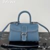 693068536e68136f4d9a4b7f Delvaux 2024 Spring-Summer Exposed Stitching Collection Brillant PM in Caramel Rodeo Calf Leather