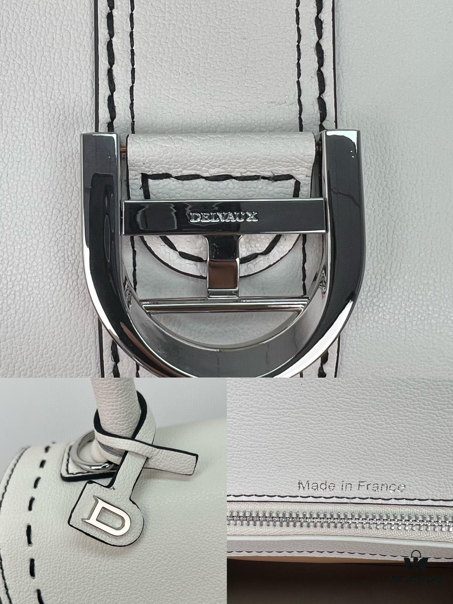 693068536e68136f4d9a4b80 Delvaux 2024 Spring/Summer Exposed Stitching Collection Brillant PM Bag