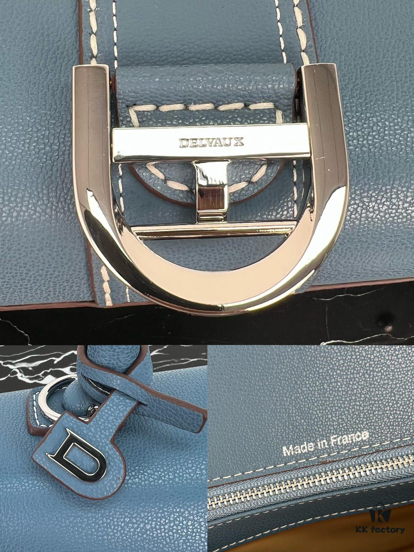 693068586e68136f4d9a4b89 Delvaux 2024 Spring-Summer Exposed Stitching Collection Brillant PM in Caramel Rodeo Calf Leather