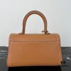 6930685a6e68136f4d9a4b8c Delvaux 2024 Spring-Summer Exotic Stitching Collection Brillant PM in Caramel Rodeo Calf Leather