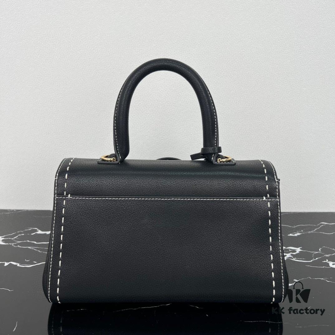 6930686a6e68136f4d9a4ba3 Delvaux 2024 Spring-Summer Exposed Stitching Collection Brillant PM in Calfskin