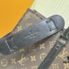 M45265 Black Floral, Aged Floral, Black Check - Sac Plat Horizontal Zippé Briefcase