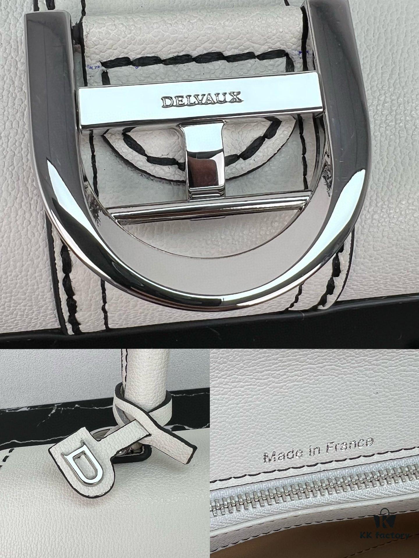 693068746e68136f4d9a4bae Delvaux 2024 Spring-Summer Exposed Stitching Collection Brillant PM Bag in Caramel