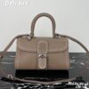 693068776e68136f4d9a4bb3 Delvaux 2024 Spring/Summer Hand-Stitched Collection Brillant PM in Caramel Rodeo Calf Leather