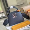 Luxury Full Set Packaging 【Premium Original Leather M21150💋M58718 Deep Blue Shell Button】