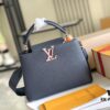 693068886e68136f4d9a4bcd Supreme Quality Full Set Packaging 【Premium Original Leather M21150💋M58671 Deep Blue Shell Button】