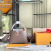 6930688c6e68136f4d9a4bd4 Top Grade Full Set Packaging 【Premium Original Factory Leather M21166💋 M21165 Elephant Grey with Exotic Sand Python Shell Closure】
