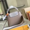 6930688e6e68136f4d9a4bd8 Top Grade Full Set Packaging 【Premium Original Factory Leather M21166💋 M21165 Elephant Grey with Exotic Sand Python Shell Closure】