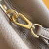 Top-Grade Full Set Packaging [Premium Original Factory Leather 💋 M21166 Elephant Gray with Exotic Sand Python and Mother-of-Pearl LV Logo]