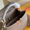 Top-Grade Full Set Packaging [Premium Original Factory Leather 💋 M21166 Elephant Gray with Exotic Sand Python and Mother-of-Pearl LV Logo]