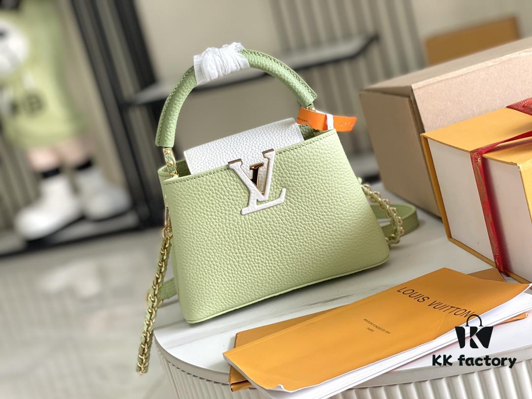 693068986e68136f4d9a4be6 Supreme Quality Full Set Packaging 【Premium Original Factory Leather💋 M53963 Avocado Green Gold Tone Hardware】
