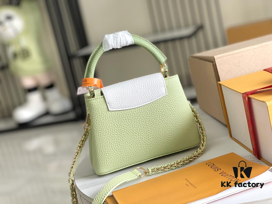 693068996e68136f4d9a4be8 Supreme Quality Full Set Packaging 【Premium Original Factory Leather💋 M53963 Avocado Green Gold Tone Hardware】