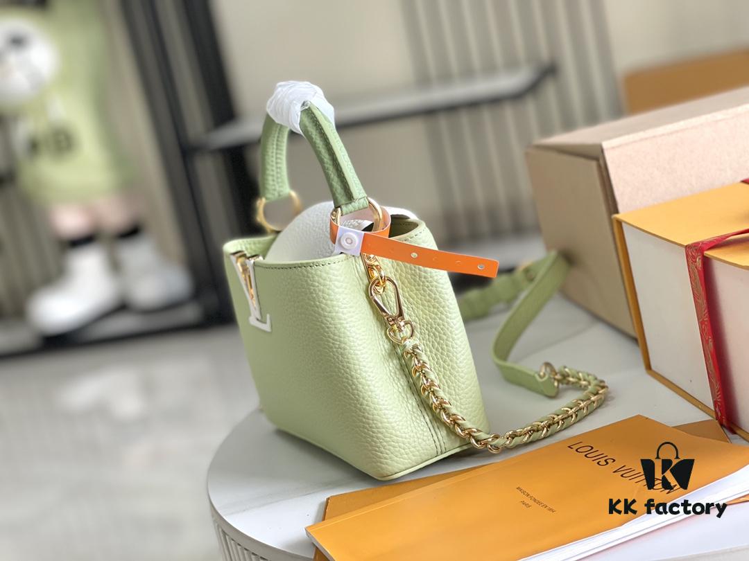 6930689e6e68136f4d9a4bef Supreme Quality Full Set Packaging 【Premium Original Factory Leather💋 M53963 Avocado Green Gold Tone Hardware】