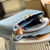 Premium Full Set Packaging 【Top Quality Original Leather 💋 M21166 Misty Blue with Exotic Sand Python Shell Closure】