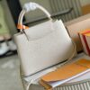 Premium Full Leather Set [Top Grade Original Leather M23082 Small Size 💋 M23083 Mother-of-Pearl White Shell Closure]